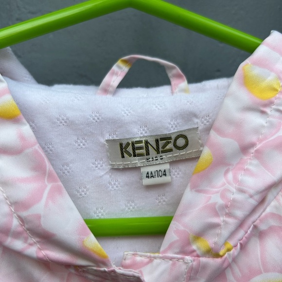KENZO Kids Spring Floral Jacket, size 4 - Picture 7 of 9